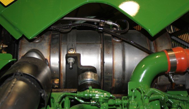 john deere exhaust filter problems