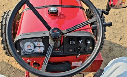 mahindra tractor warning lights