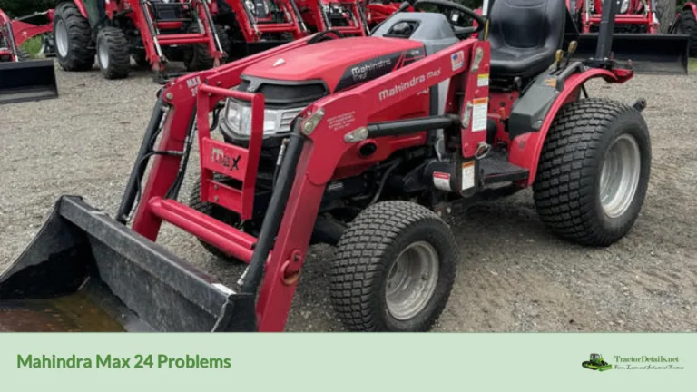 mahindra max 24 problems