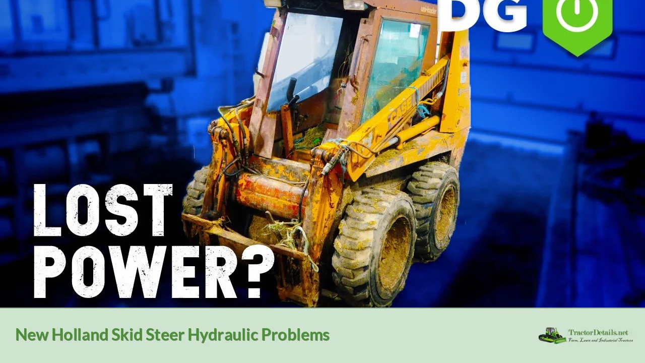 new holland skid steer hydraulic problems